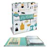 Better Kitchen Products Recipe Binder, 8.5in. x 9.5in. 3 Ring Binder Organizer Set, Vintage Kitchen Design 97300